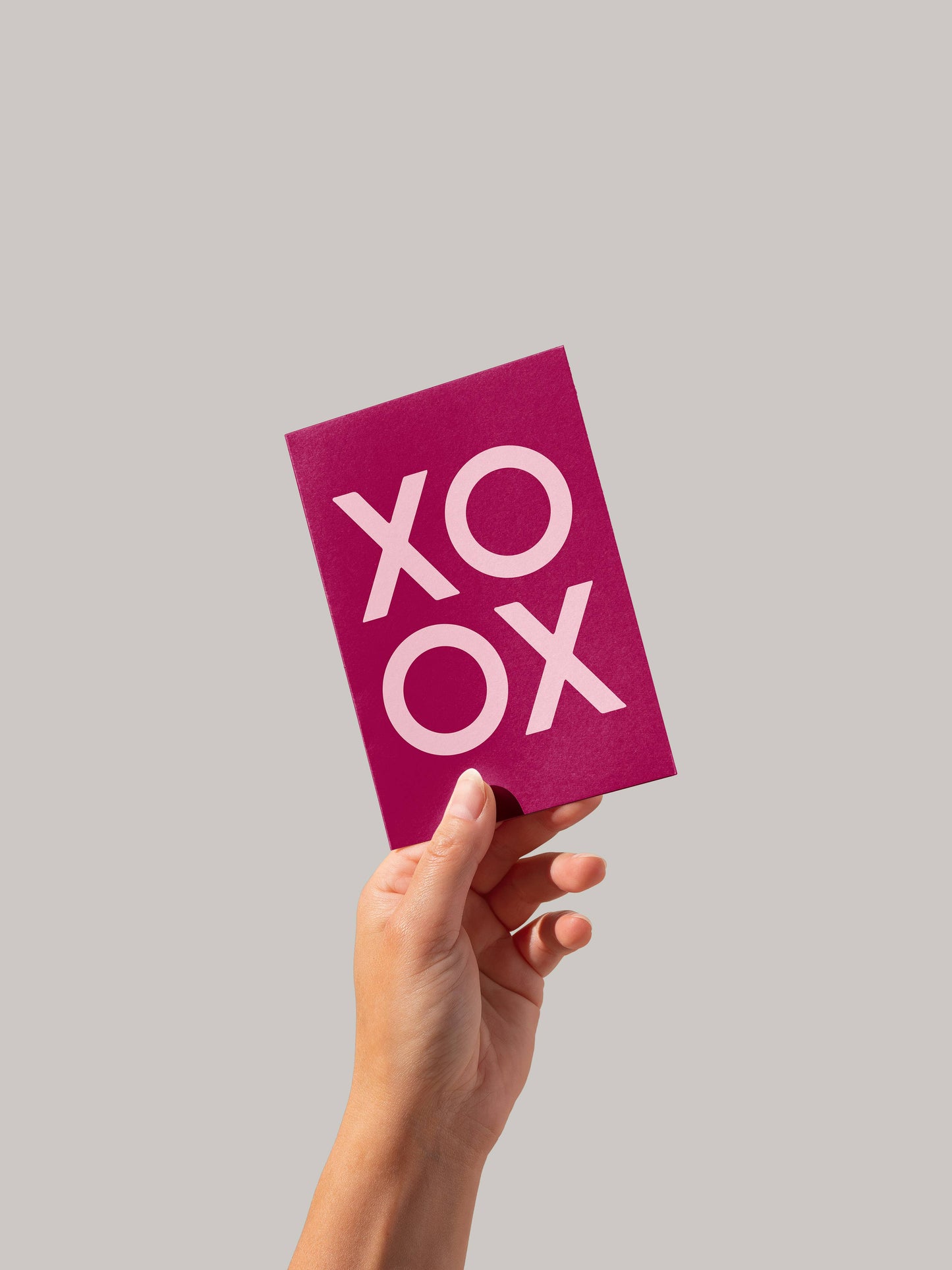 XOXO Card | Sympathy, Friendship Card, Anniversary Card