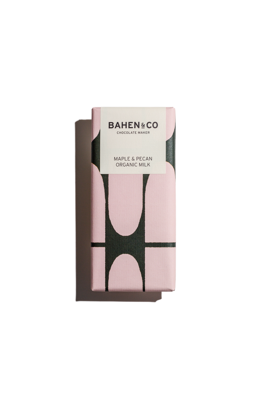 Maple & Pecan Organic Milk Chocolate Bar