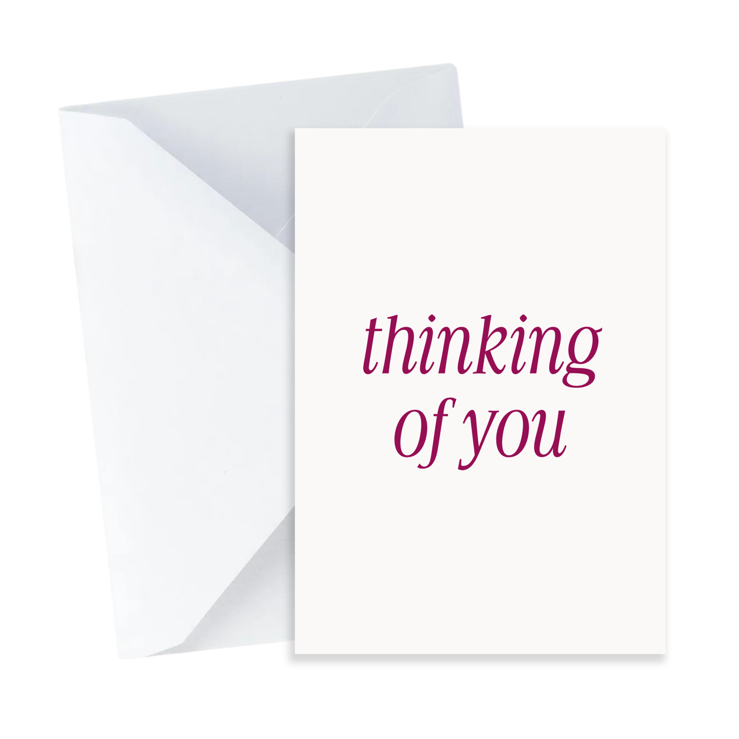 Thinking of You Card | A7 Mini Sympathy, Get Well Soon Card