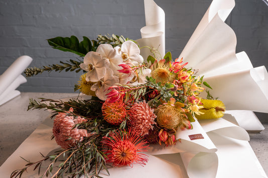 Seasonal flowers for the Spring Flower Club, Melbourne metro delivery