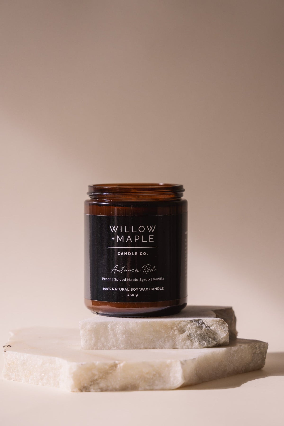 Willow + Maple AUTUMN RED candle