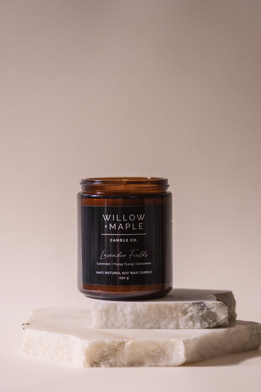 Willow + Maple LAVENDER FIELDS candle
