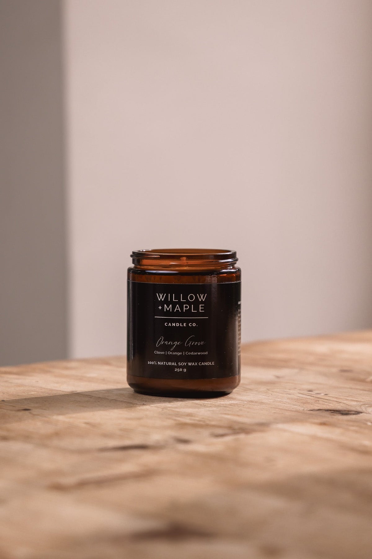 Willow + Maple ORANGE GROVE candle