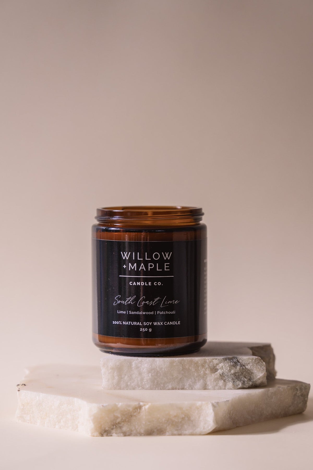 Willow + Maple SOUTH COAST LIME candle