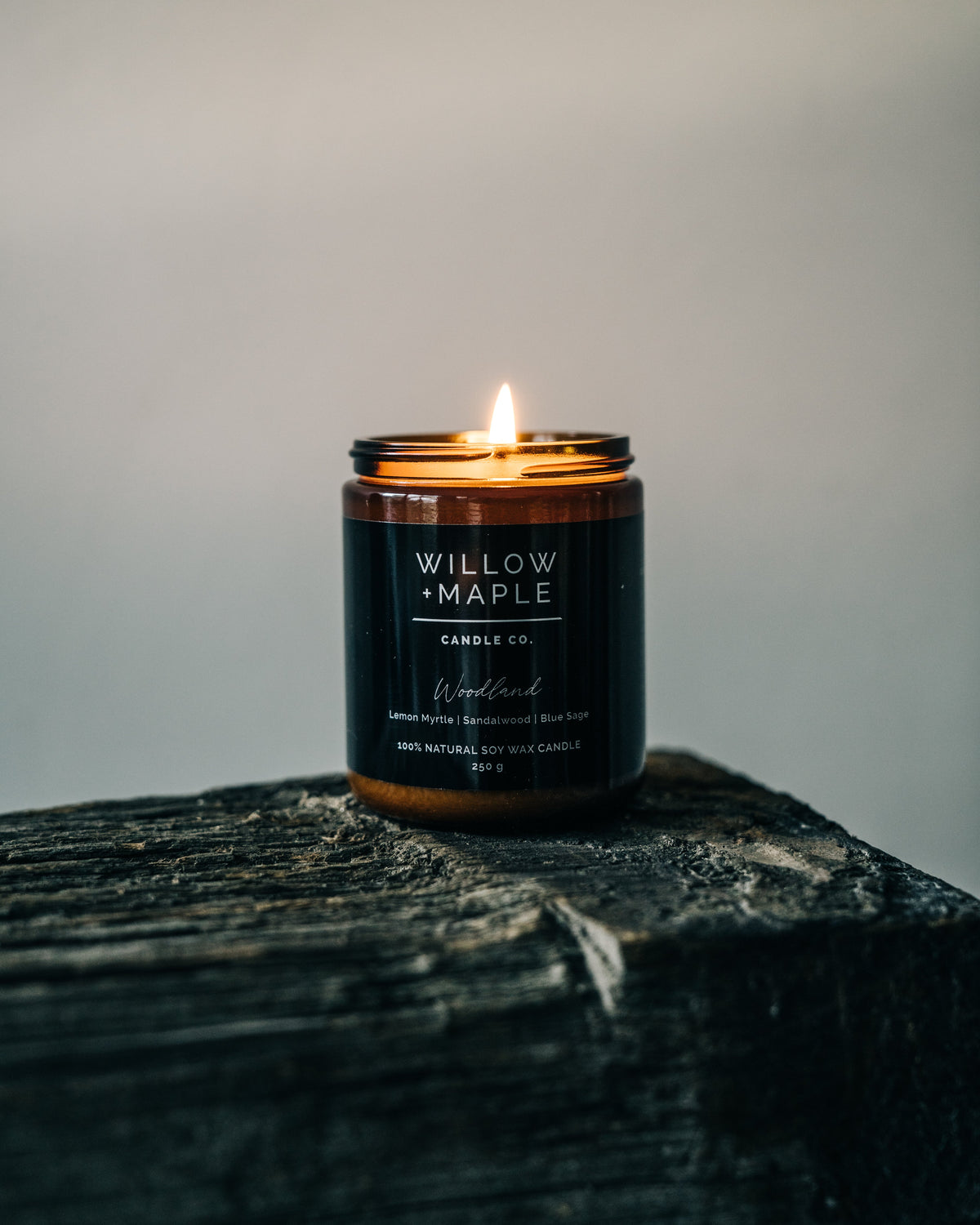 Willow + Maple Woodland candle