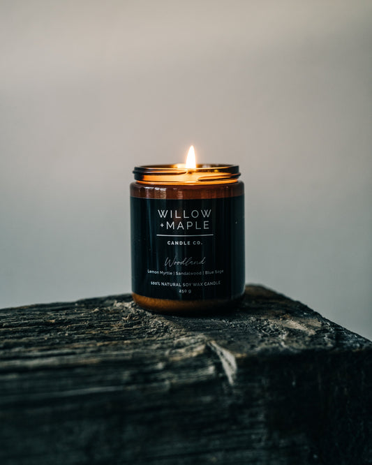 Willow + Maple Woodland candle